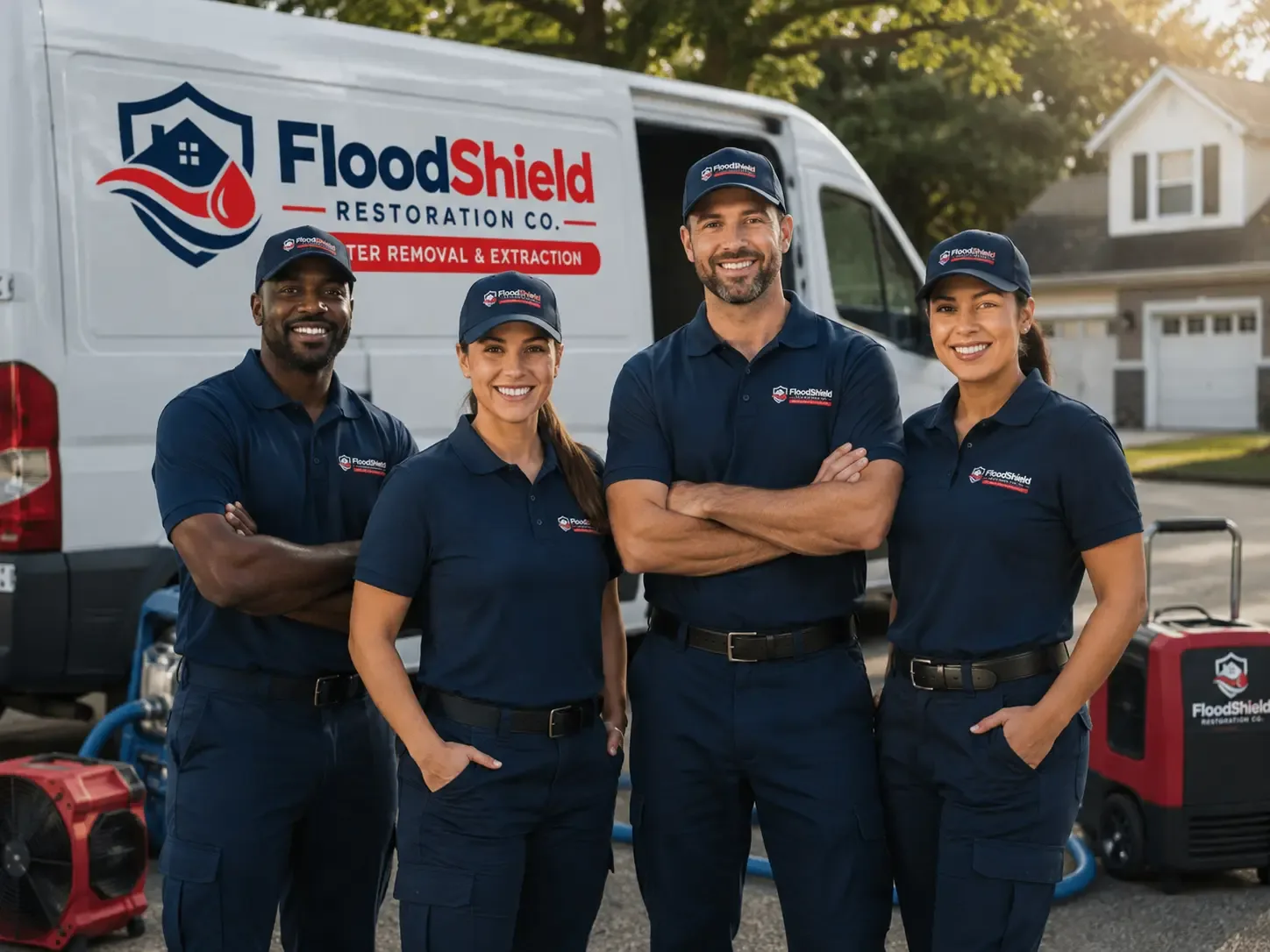 Flood Damage Restoration company in Cadogan, PA